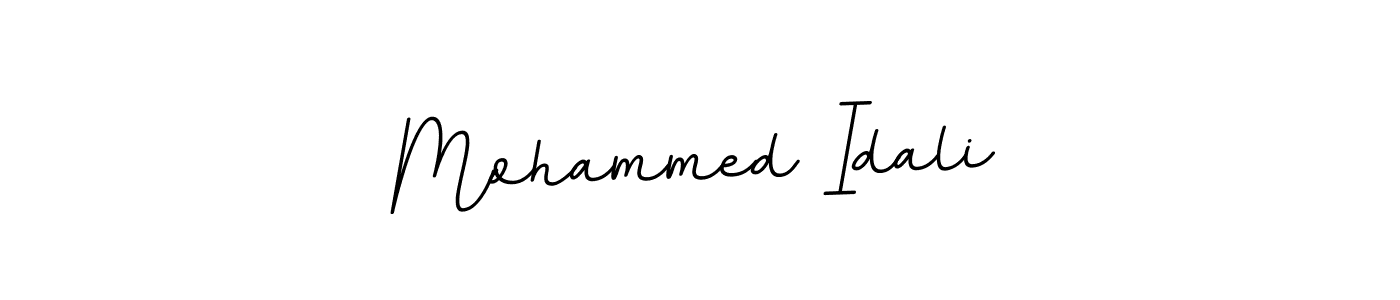 It looks lik you need a new signature style for name Mohammed Idali. Design unique handwritten (BallpointsItalic-DORy9) signature with our free signature maker in just a few clicks. Mohammed Idali signature style 11 images and pictures png