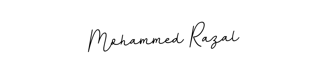 if you are searching for the best signature style for your name Mohammed Razal. so please give up your signature search. here we have designed multiple signature styles  using BallpointsItalic-DORy9. Mohammed Razal signature style 11 images and pictures png