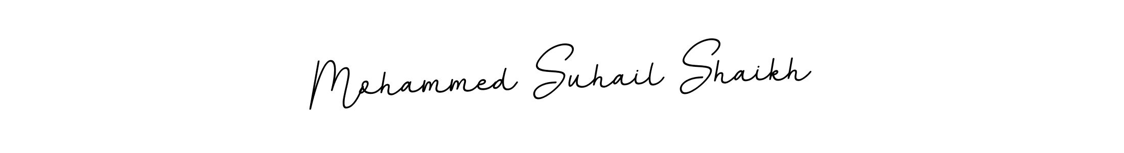 Make a beautiful signature design for name Mohammed Suhail Shaikh. Use this online signature maker to create a handwritten signature for free. Mohammed Suhail Shaikh signature style 11 images and pictures png