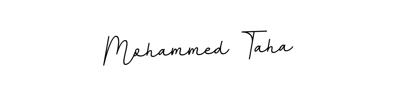 The best way (BallpointsItalic-DORy9) to make a short signature is to pick only two or three words in your name. The name Mohammed Taha include a total of six letters. For converting this name. Mohammed Taha signature style 11 images and pictures png