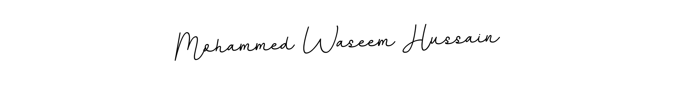 Also You can easily find your signature by using the search form. We will create Mohammed Waseem Hussain name handwritten signature images for you free of cost using BallpointsItalic-DORy9 sign style. Mohammed Waseem Hussain signature style 11 images and pictures png
