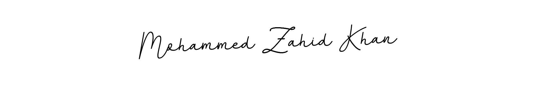 Create a beautiful signature design for name Mohammed Zahid Khan. With this signature (BallpointsItalic-DORy9) fonts, you can make a handwritten signature for free. Mohammed Zahid Khan signature style 11 images and pictures png