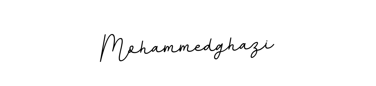 Design your own signature with our free online signature maker. With this signature software, you can create a handwritten (BallpointsItalic-DORy9) signature for name Mohammedghazi. Mohammedghazi signature style 11 images and pictures png