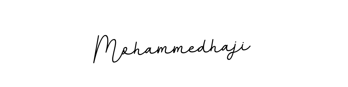 Design your own signature with our free online signature maker. With this signature software, you can create a handwritten (BallpointsItalic-DORy9) signature for name Mohammedhaji. Mohammedhaji signature style 11 images and pictures png