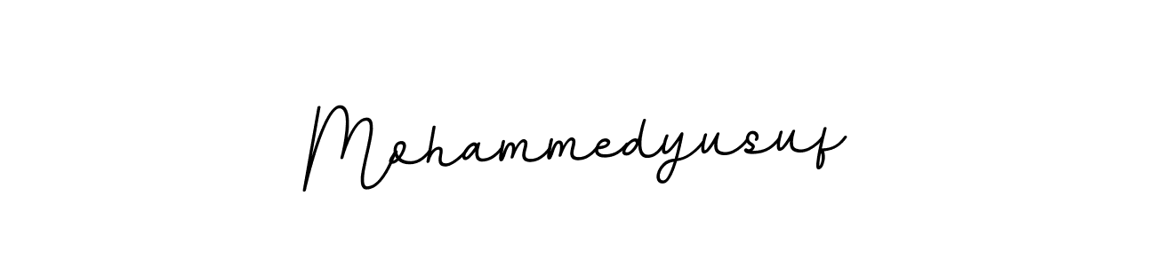 Also we have Mohammedyusuf name is the best signature style. Create professional handwritten signature collection using BallpointsItalic-DORy9 autograph style. Mohammedyusuf signature style 11 images and pictures png
