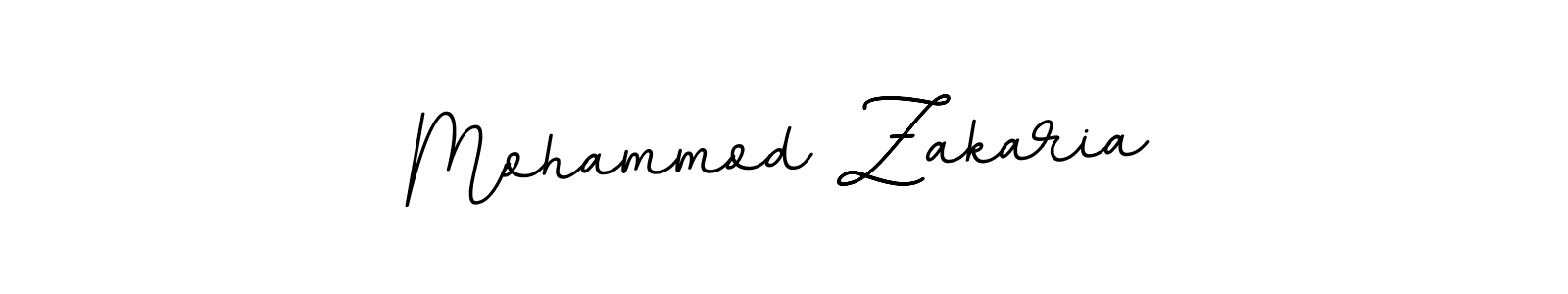How to make Mohammod Zakaria name signature. Use BallpointsItalic-DORy9 style for creating short signs online. This is the latest handwritten sign. Mohammod Zakaria signature style 11 images and pictures png