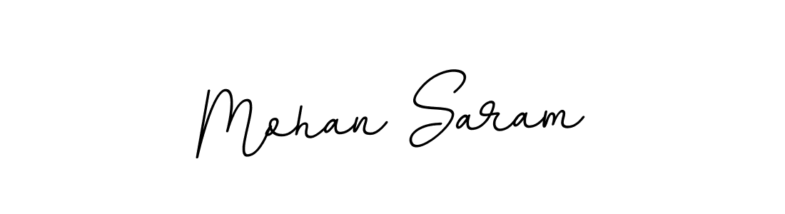 How to make Mohan Saram signature? BallpointsItalic-DORy9 is a professional autograph style. Create handwritten signature for Mohan Saram name. Mohan Saram signature style 11 images and pictures png