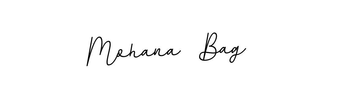 It looks lik you need a new signature style for name Mohana  Bag. Design unique handwritten (BallpointsItalic-DORy9) signature with our free signature maker in just a few clicks. Mohana  Bag signature style 11 images and pictures png