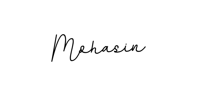 The best way (BallpointsItalic-DORy9) to make a short signature is to pick only two or three words in your name. The name Mohasin include a total of six letters. For converting this name. Mohasin signature style 11 images and pictures png