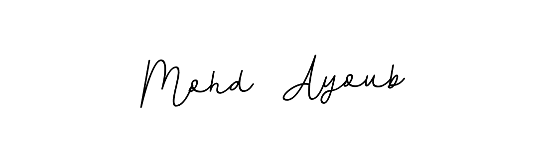 How to Draw Mohd  Ayoub signature style? BallpointsItalic-DORy9 is a latest design signature styles for name Mohd  Ayoub. Mohd  Ayoub signature style 11 images and pictures png