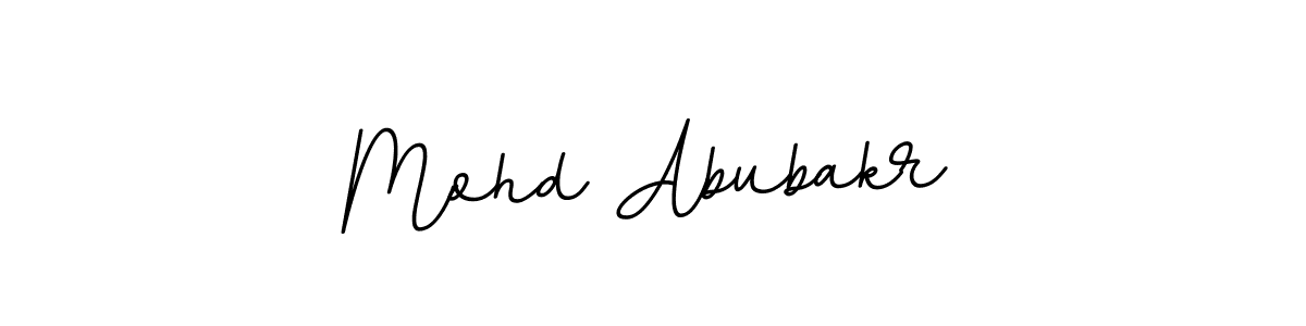 Mohd Abubakr stylish signature style. Best Handwritten Sign (BallpointsItalic-DORy9) for my name. Handwritten Signature Collection Ideas for my name Mohd Abubakr. Mohd Abubakr signature style 11 images and pictures png