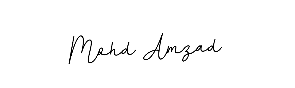 Mohd Amzad stylish signature style. Best Handwritten Sign (BallpointsItalic-DORy9) for my name. Handwritten Signature Collection Ideas for my name Mohd Amzad. Mohd Amzad signature style 11 images and pictures png