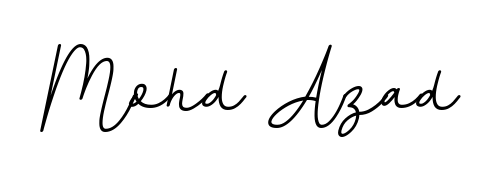 You should practise on your own different ways (BallpointsItalic-DORy9) to write your name (Mohd Azad) in signature. Don't let someone else do it for you. Mohd Azad signature style 11 images and pictures png