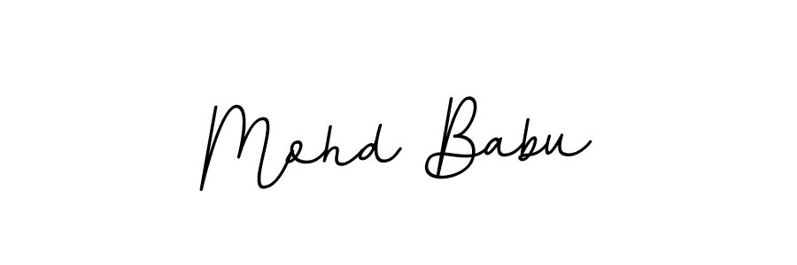 It looks lik you need a new signature style for name Mohd Babu. Design unique handwritten (BallpointsItalic-DORy9) signature with our free signature maker in just a few clicks. Mohd Babu signature style 11 images and pictures png