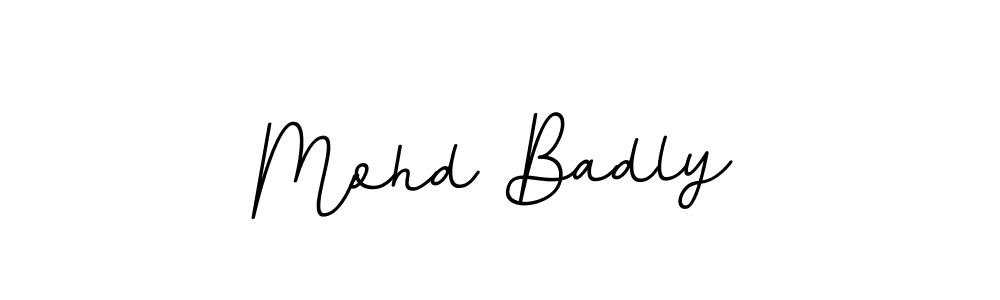 Create a beautiful signature design for name Mohd Badly. With this signature (BallpointsItalic-DORy9) fonts, you can make a handwritten signature for free. Mohd Badly signature style 11 images and pictures png