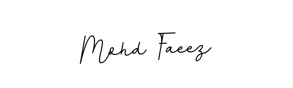 The best way (BallpointsItalic-DORy9) to make a short signature is to pick only two or three words in your name. The name Mohd Faeez include a total of six letters. For converting this name. Mohd Faeez signature style 11 images and pictures png