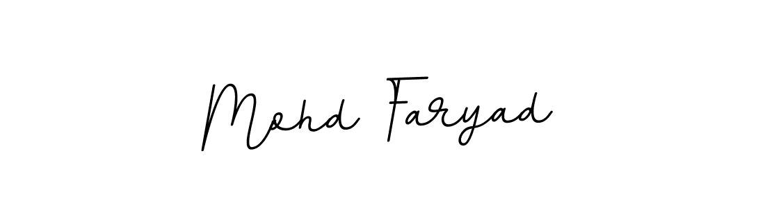 How to make Mohd Faryad signature? BallpointsItalic-DORy9 is a professional autograph style. Create handwritten signature for Mohd Faryad name. Mohd Faryad signature style 11 images and pictures png
