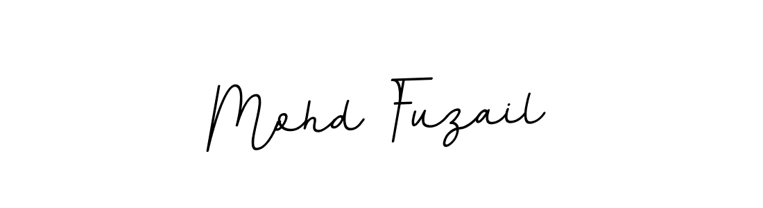 Make a beautiful signature design for name Mohd Fuzail. With this signature (BallpointsItalic-DORy9) style, you can create a handwritten signature for free. Mohd Fuzail signature style 11 images and pictures png