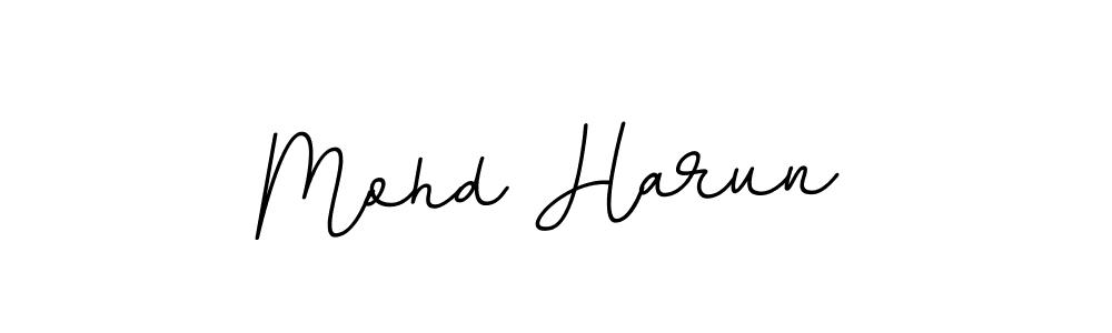 You should practise on your own different ways (BallpointsItalic-DORy9) to write your name (Mohd Harun) in signature. don't let someone else do it for you. Mohd Harun signature style 11 images and pictures png