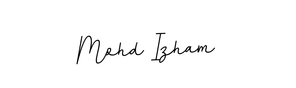 Mohd Izham stylish signature style. Best Handwritten Sign (BallpointsItalic-DORy9) for my name. Handwritten Signature Collection Ideas for my name Mohd Izham. Mohd Izham signature style 11 images and pictures png