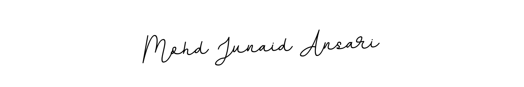 Also You can easily find your signature by using the search form. We will create Mohd Junaid Ansari name handwritten signature images for you free of cost using BallpointsItalic-DORy9 sign style. Mohd Junaid Ansari signature style 11 images and pictures png