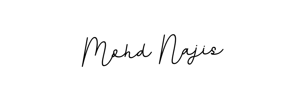 How to make Mohd Najis signature? BallpointsItalic-DORy9 is a professional autograph style. Create handwritten signature for Mohd Najis name. Mohd Najis signature style 11 images and pictures png