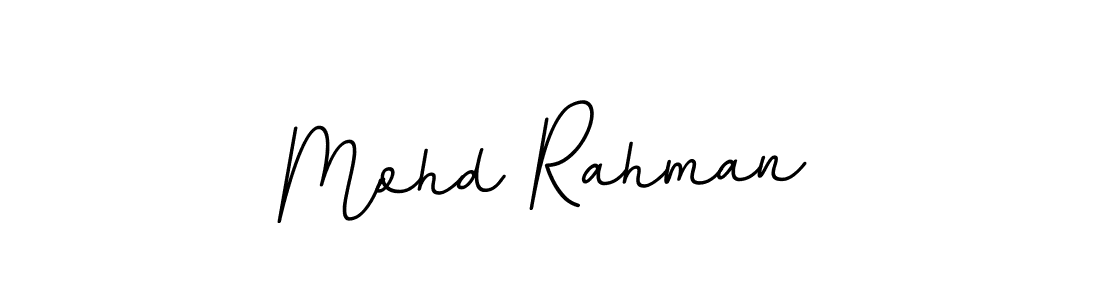 It looks lik you need a new signature style for name Mohd Rahman. Design unique handwritten (BallpointsItalic-DORy9) signature with our free signature maker in just a few clicks. Mohd Rahman signature style 11 images and pictures png