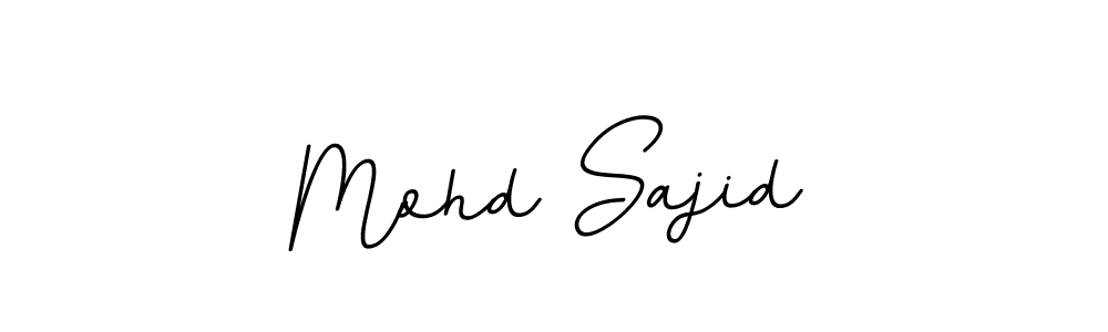 Here are the top 10 professional signature styles for the name Mohd Sajid. These are the best autograph styles you can use for your name. Mohd Sajid signature style 11 images and pictures png