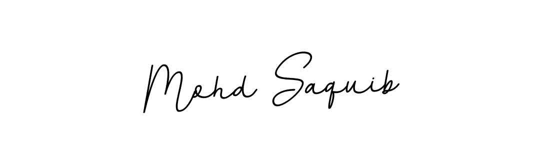 The best way (BallpointsItalic-DORy9) to make a short signature is to pick only two or three words in your name. The name Mohd Saquib include a total of six letters. For converting this name. Mohd Saquib signature style 11 images and pictures png