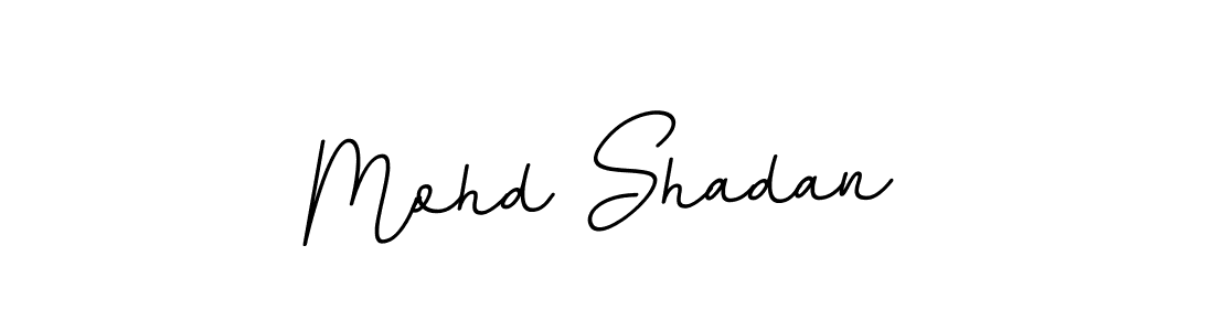 Create a beautiful signature design for name Mohd Shadan. With this signature (BallpointsItalic-DORy9) fonts, you can make a handwritten signature for free. Mohd Shadan signature style 11 images and pictures png