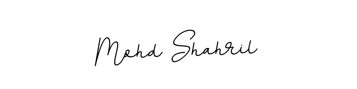 The best way (BallpointsItalic-DORy9) to make a short signature is to pick only two or three words in your name. The name Mohd Shahril include a total of six letters. For converting this name. Mohd Shahril signature style 11 images and pictures png