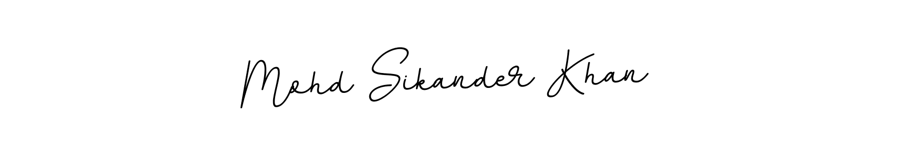 Similarly BallpointsItalic-DORy9 is the best handwritten signature design. Signature creator online .You can use it as an online autograph creator for name Mohd Sikander Khan. Mohd Sikander Khan signature style 11 images and pictures png