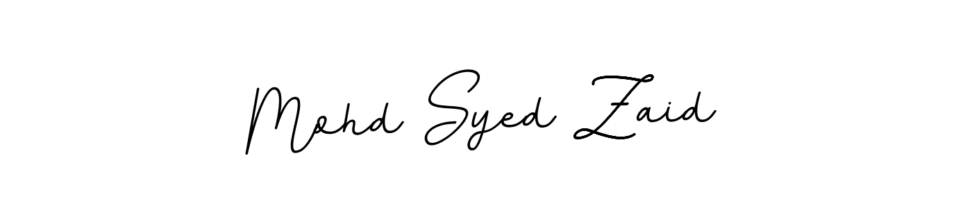Also we have Mohd Syed Zaid name is the best signature style. Create professional handwritten signature collection using BallpointsItalic-DORy9 autograph style. Mohd Syed Zaid signature style 11 images and pictures png