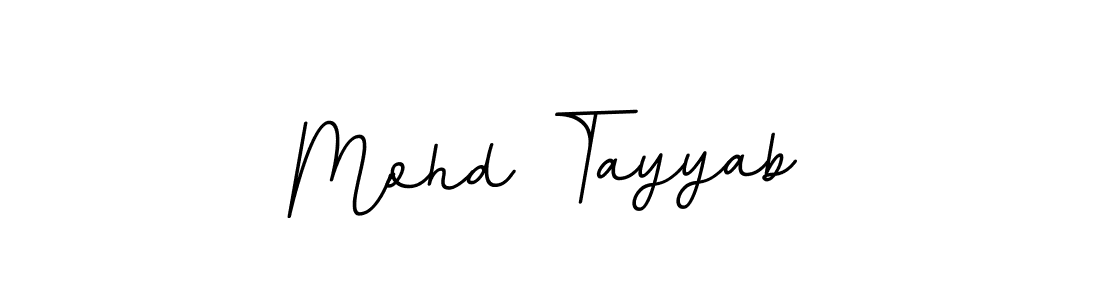 Mohd Tayyab stylish signature style. Best Handwritten Sign (BallpointsItalic-DORy9) for my name. Handwritten Signature Collection Ideas for my name Mohd Tayyab. Mohd Tayyab signature style 11 images and pictures png