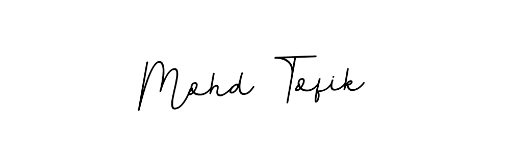 Also You can easily find your signature by using the search form. We will create Mohd Tofik name handwritten signature images for you free of cost using BallpointsItalic-DORy9 sign style. Mohd Tofik signature style 11 images and pictures png