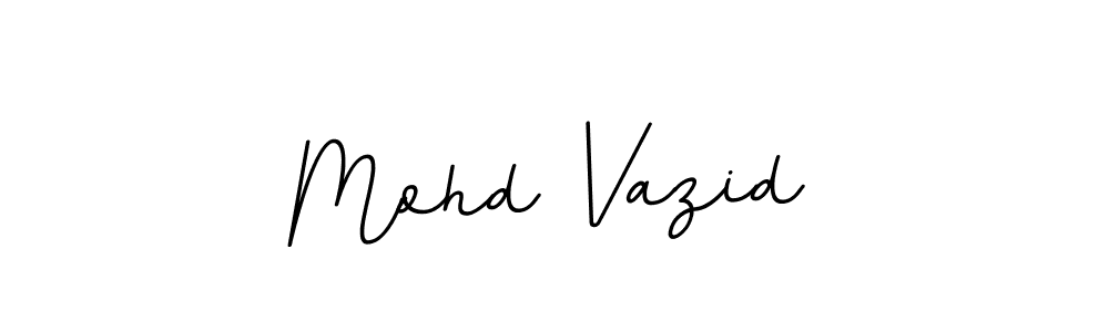 This is the best signature style for the Mohd Vazid name. Also you like these signature font (BallpointsItalic-DORy9). Mix name signature. Mohd Vazid signature style 11 images and pictures png