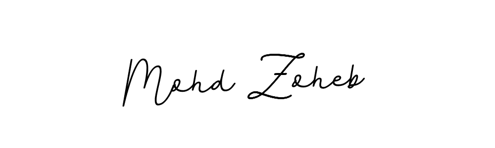 How to Draw Mohd Zoheb signature style? BallpointsItalic-DORy9 is a latest design signature styles for name Mohd Zoheb. Mohd Zoheb signature style 11 images and pictures png