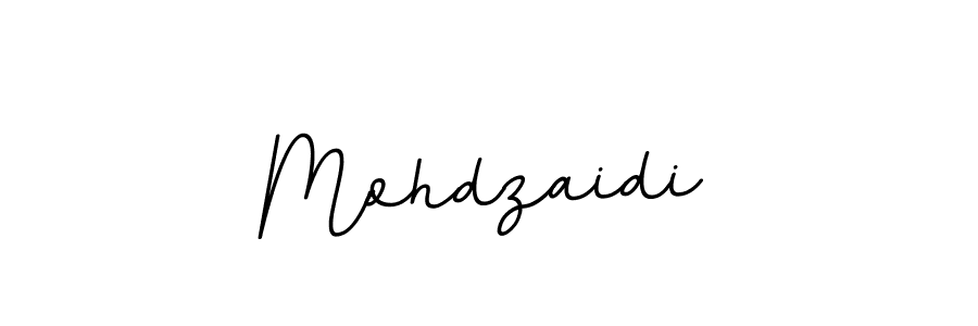 How to make Mohdzaidi name signature. Use BallpointsItalic-DORy9 style for creating short signs online. This is the latest handwritten sign. Mohdzaidi signature style 11 images and pictures png