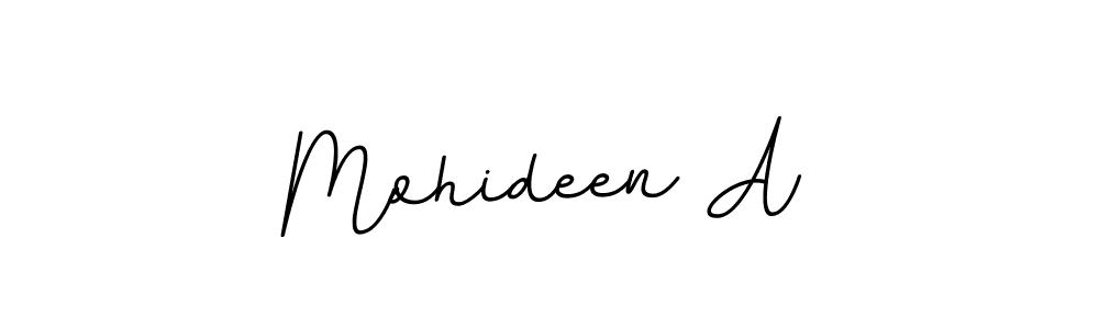 Here are the top 10 professional signature styles for the name Mohideen A. These are the best autograph styles you can use for your name. Mohideen A signature style 11 images and pictures png