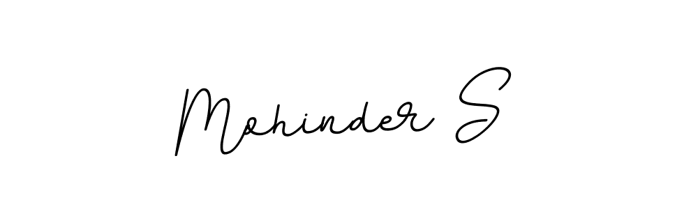The best way (BallpointsItalic-DORy9) to make a short signature is to pick only two or three words in your name. The name Mohinder S include a total of six letters. For converting this name. Mohinder S signature style 11 images and pictures png