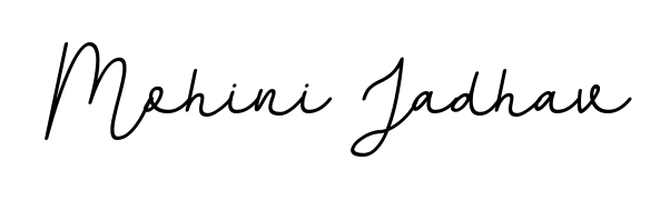 Transform the name Mohini Jadhav into a signature masterpiece using BallpointsItalic-DORy9 font. Ideal for photographers, artists, and creators looking for watermarks. Mohini Jadhav signature style 11 images and pictures png