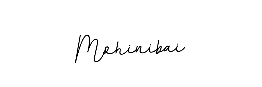 Design your own signature with our free online signature maker. With this signature software, you can create a handwritten (BallpointsItalic-DORy9) signature for name Mohinibai. Mohinibai signature style 11 images and pictures png