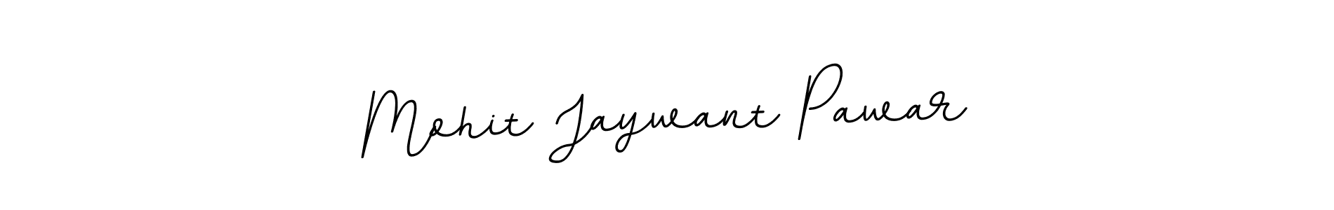 Make a beautiful signature design for name Mohit Jaywant Pawar. With this signature (BallpointsItalic-DORy9) style, you can create a handwritten signature for free. Mohit Jaywant Pawar signature style 11 images and pictures png