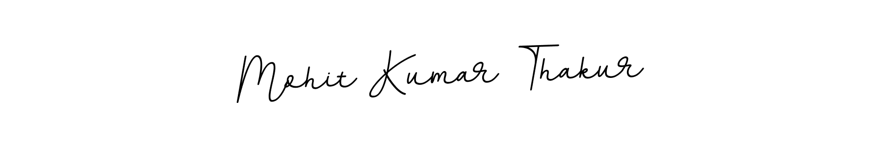 Make a beautiful signature design for name Mohit Kumar Thakur. With this signature (BallpointsItalic-DORy9) style, you can create a handwritten signature for free. Mohit Kumar Thakur signature style 11 images and pictures png