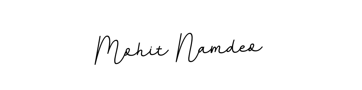 How to make Mohit Namdeo signature? BallpointsItalic-DORy9 is a professional autograph style. Create handwritten signature for Mohit Namdeo name. Mohit Namdeo signature style 11 images and pictures png