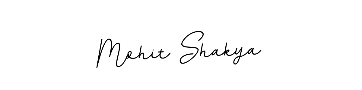 Create a beautiful signature design for name Mohit Shakya. With this signature (BallpointsItalic-DORy9) fonts, you can make a handwritten signature for free. Mohit Shakya signature style 11 images and pictures png