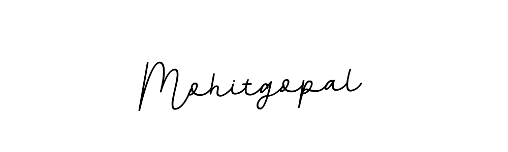 How to make Mohitgopal signature? BallpointsItalic-DORy9 is a professional autograph style. Create handwritten signature for Mohitgopal name. Mohitgopal signature style 11 images and pictures png