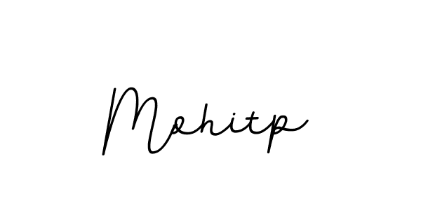 Create a beautiful signature design for name Mohitp. With this signature (BallpointsItalic-DORy9) fonts, you can make a handwritten signature for free. Mohitp signature style 11 images and pictures png