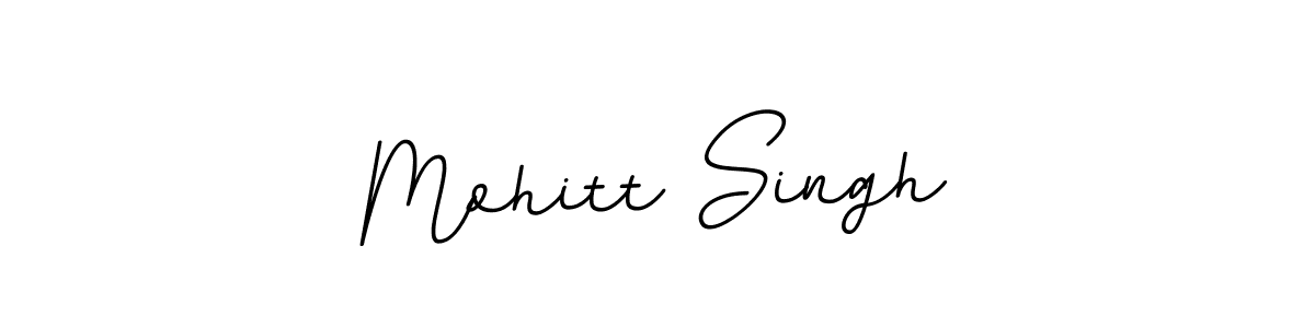 The best way (BallpointsItalic-DORy9) to make a short signature is to pick only two or three words in your name. The name Mohitt Singh include a total of six letters. For converting this name. Mohitt Singh signature style 11 images and pictures png
