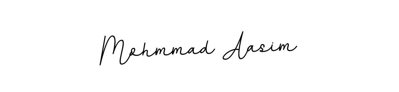 How to make Mohmmad Aasim name signature. Use BallpointsItalic-DORy9 style for creating short signs online. This is the latest handwritten sign. Mohmmad Aasim signature style 11 images and pictures png
